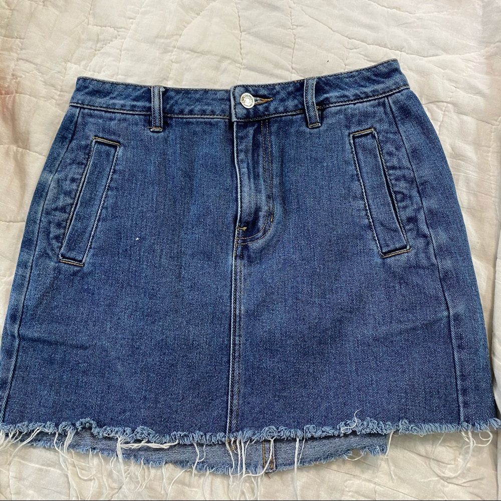PacSun denim skirt